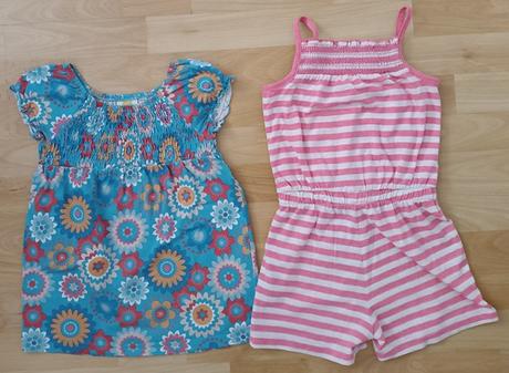 Šaty a letní overal vel. 116, george,116