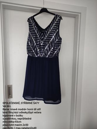 Společenské šaty ,vel m- l, m