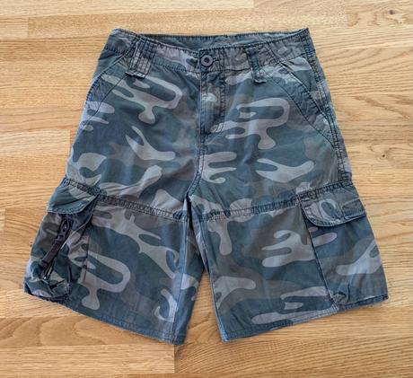 Maskáčové & kraťasy & šortky rebel vel. 134/140, rebel,134