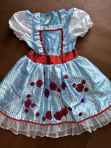 An2/ kostym dorotka ze země oz - v.5/6 let, 