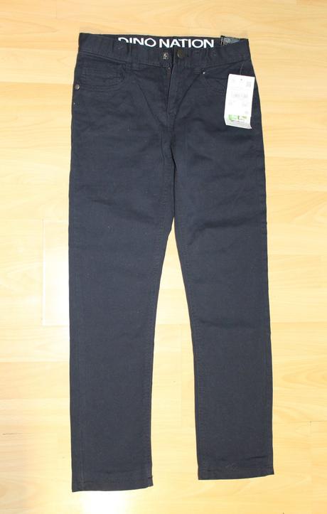 N.o.v.é černé zateplené chlapecké kalhoty vel, 140, c&a,140