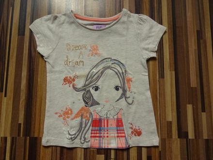 Tričko s holčičkou, f&f,86