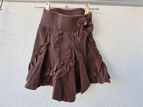 Manžestrová sukně, st. bernard,122