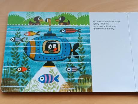 Leporelo pro děti jak krtek cestoval, 