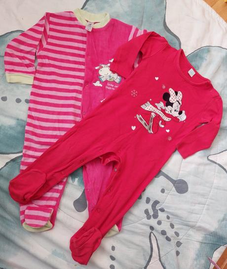 2x overal minnie mouse, disney,86