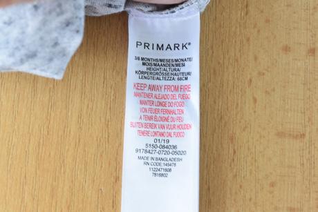 Tričko vel. 3 - 6 m, primark,68