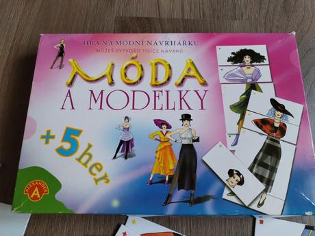 Móda a modelky dětská hra,