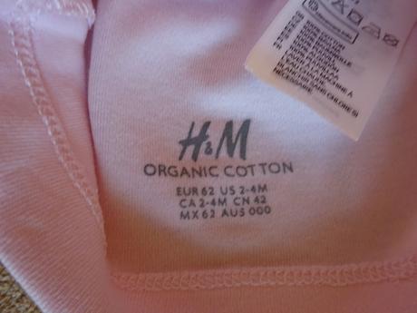 2x bavlněná čepička, vel. 62, h&m,62