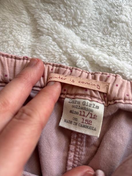 Sukně micro semiš - v.11/12 let zn. zara, zara,152