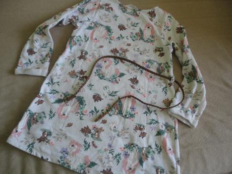 V top stavu teplákové šaty hm, vel. 7-8 let, h&m,122