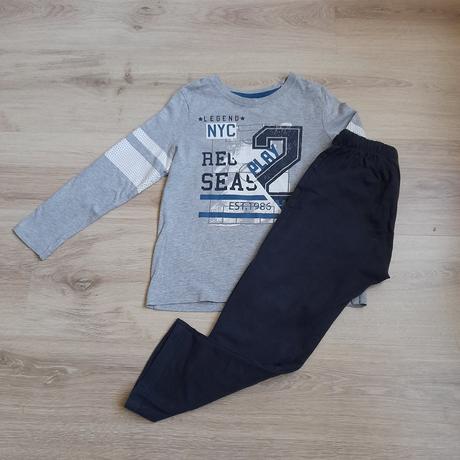 Dětské šedivé pyžamo, zn. lupilu, vel. 110/116, lupilu,110