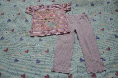 104 110 letní pyžamo pyžamko, c&a,110