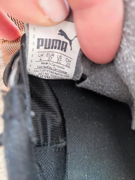 Sálovky puma vel. 37, puma,37