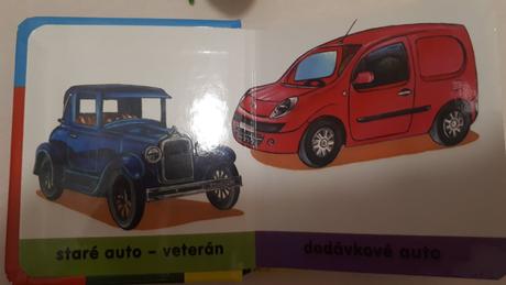 Dětská knížka - doprava,