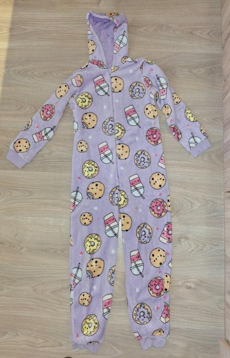 Heboučky plyšový overal, primark,140
