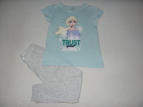 Dívčí pyžamo frozens elsou zn. disney vel.122/128, disney,122