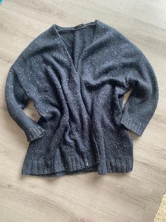 Pěkný svetr-kardigan gina benotti vel.46/48/xxl, gina,46