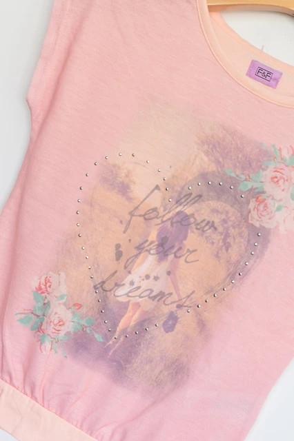 Tričko vel. 6 - 7 let, f&f,122