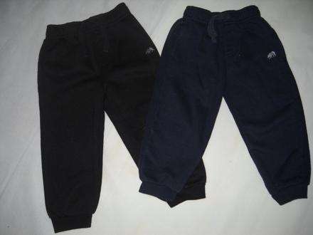 Tepláky 2ks rebel 18/24 měs s náplety, rebel,86