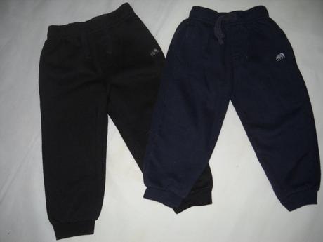 Tepláky 2ks rebel 18/24 měs s náplety, rebel,86