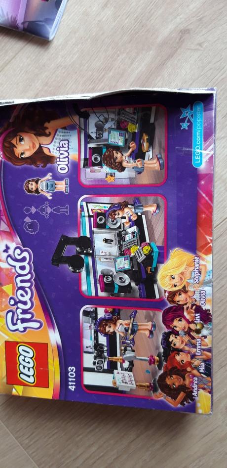 Lego friends 41103 nahrávací studio pro hvězdy,