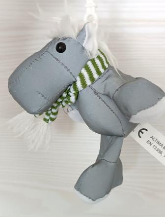 Reflexní přívěšek - koník - cca 12cm, 