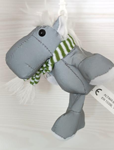 Reflexní přívěšek - koník - cca 12cm, 