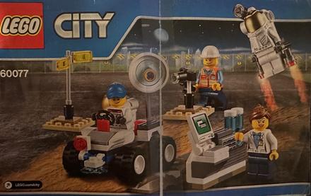 Lego city 60077 kosmonauti startovací sada,