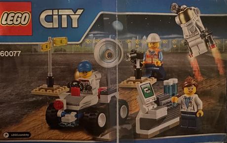 Lego city 60077 kosmonauti startovací sada, 
