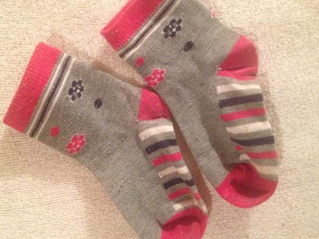 Dívčí ponožky květy, 21