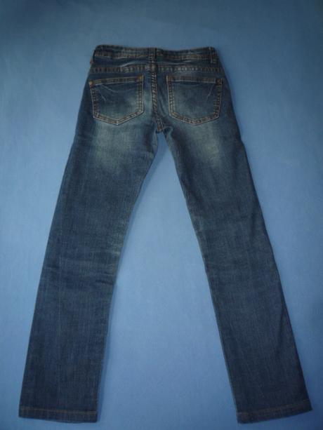 Džíny s regulací v pase vel. 140, 140