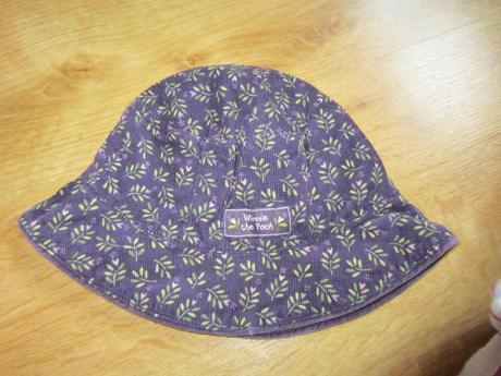 Jemný manžestrový klobouček 6-12m, h&m,74