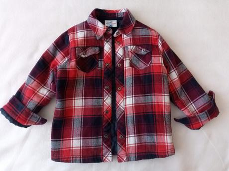 Zateplená košile, vel.110, topolino,110