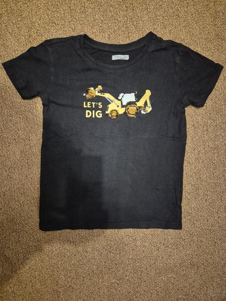 Chlapecké tričko s otočnými flitry sinsay vel. 12, sinsay,128