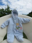Kombinéza fleece, zip zap,56