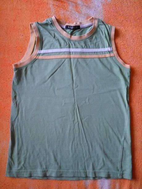 Chlapecké tílko - zelené, vel. 128/134, george,128