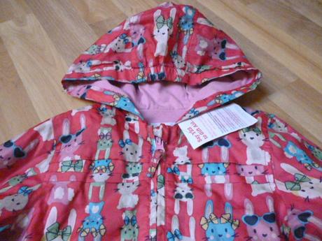 Šustáková bunda zajíčci vel. 2-3, mini boden,98
