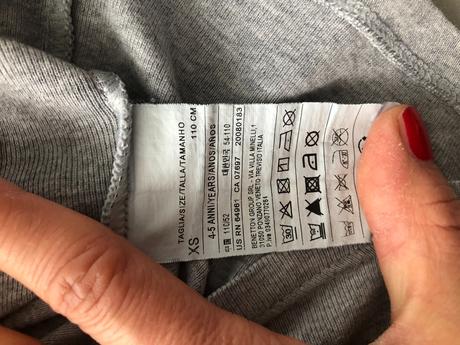 Benetton 110cm 4-5let sportovní triko šedá růžová, benetton,110