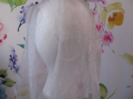 Maškarní kostým-čelenka se závojem halloween,