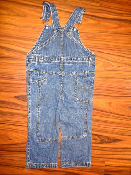 Super příjemné laclové riflové kalhoty 92/98, 98