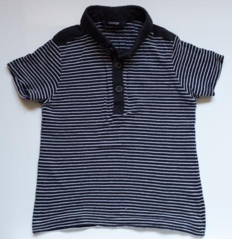 F243 chlapecké polotriko s kr. rukávem pruhy v. 98, george,98