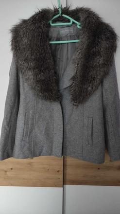 Kabát dámský kratký uk14/l, marks & spencer,l