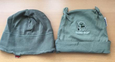 Tenké čepice & čepička pro kluka 2-3 (42-45 cm), 98