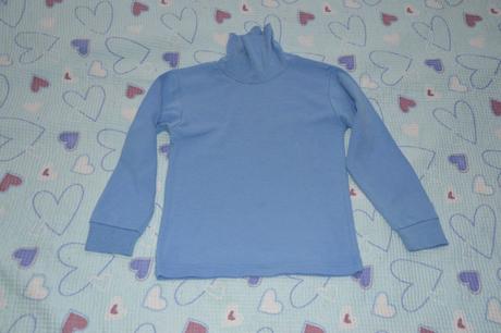 110 116 rolák modrý, artex,116