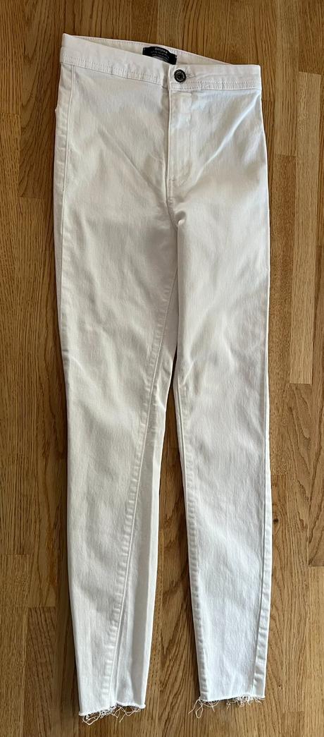 Kalhoty & bílé džíny bershka vel. eu 36, bershka,36