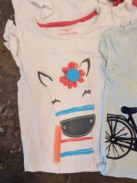 Trička s kr pro dítě o výšce 80 - 84 cm, f&f,86