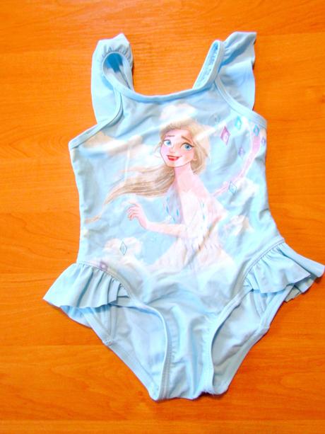 Dívčí plavky frozen vel 98-104, 104