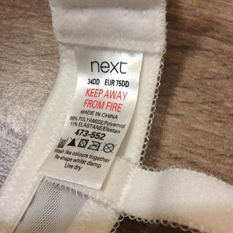 Podprsenka s mašličkami next, next,75d