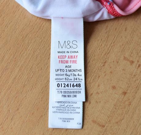 Plavky vel. 0 - 3m, marks & spencer,62