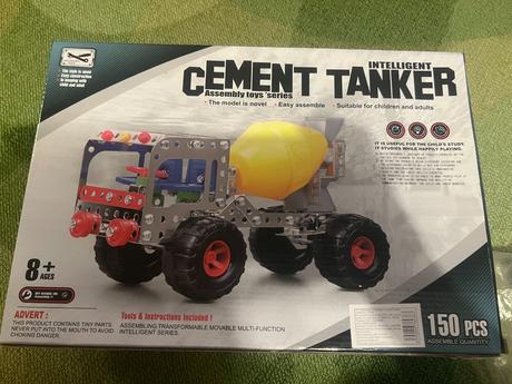 Stavebnice míchačka na beton/domíchávač,
